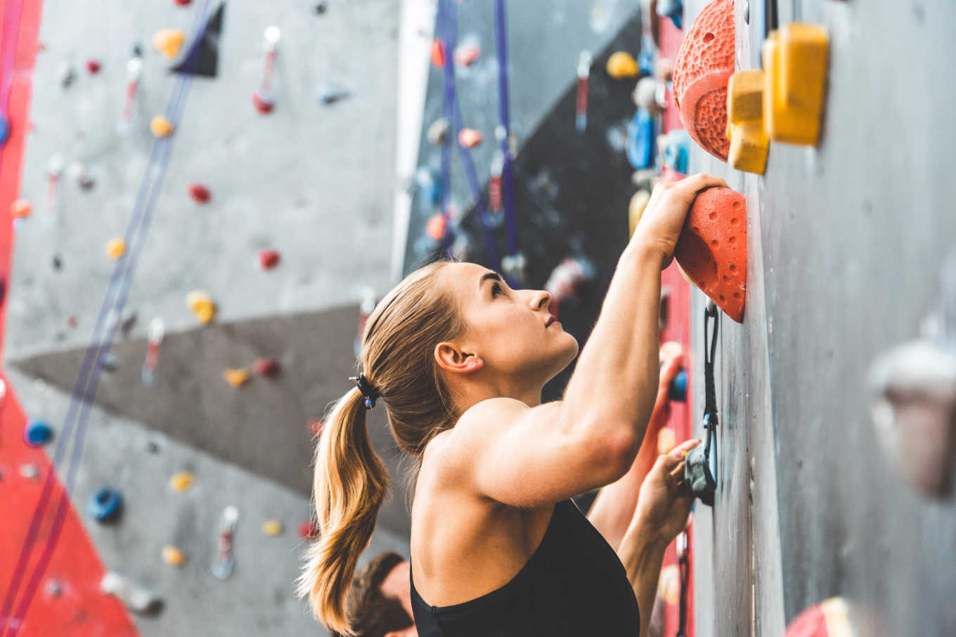 Rock climbing weight loss