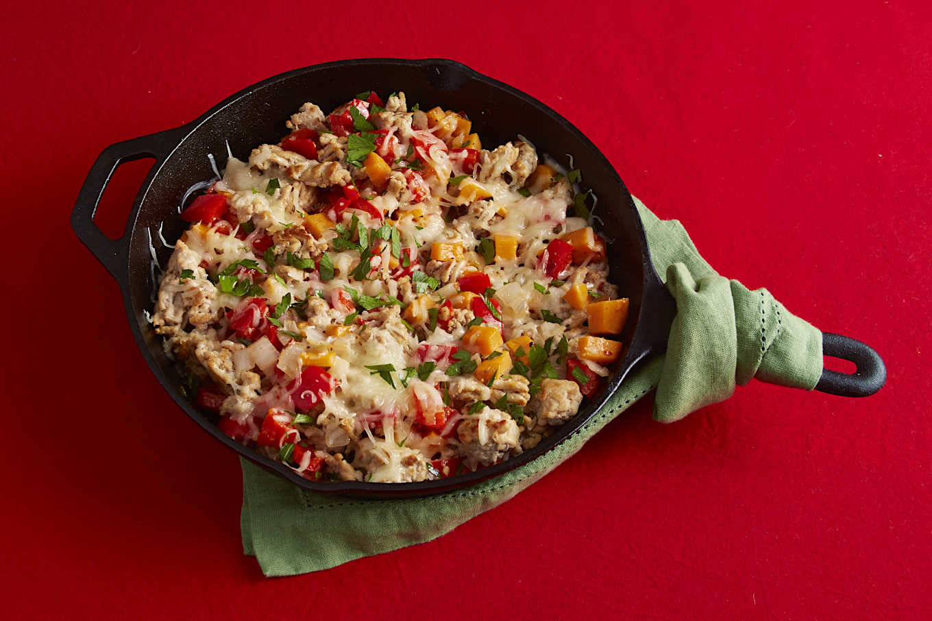 Easy turkey skillet dinner